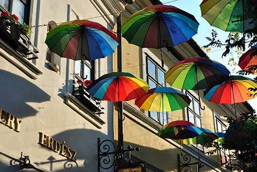 Paraguas en Szentendre